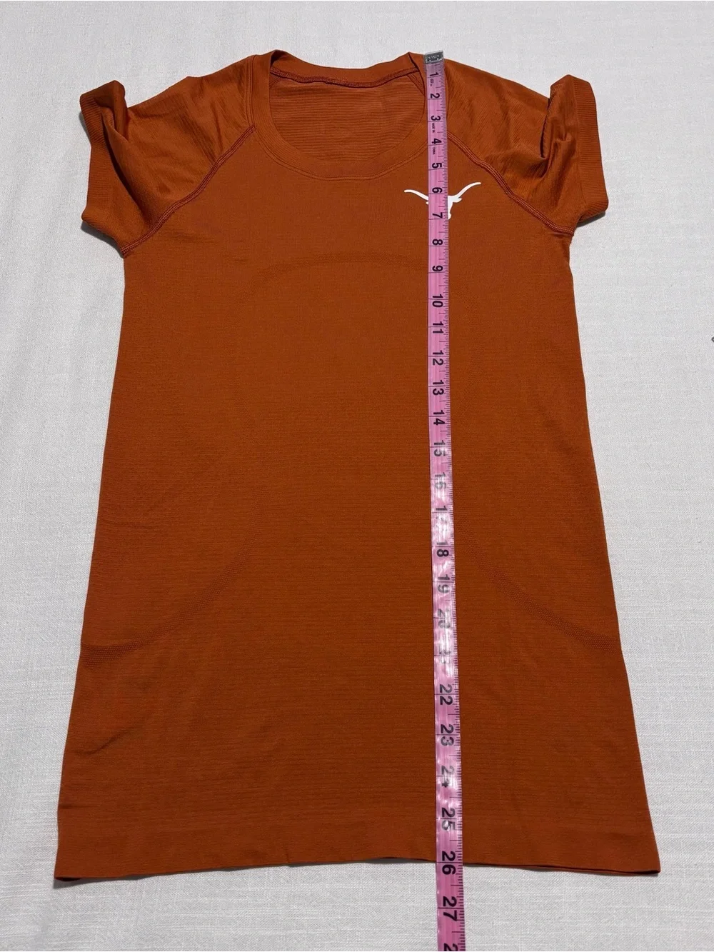 Texas Longhorns Lululemon Swiftly Tech Short Sleeve Tee | Size 4